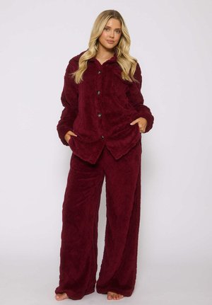 SET CABLE - Pyjama - burgundy