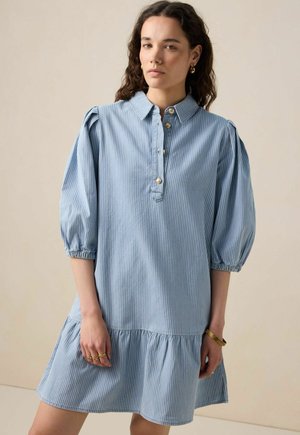 Denim dress - blau
