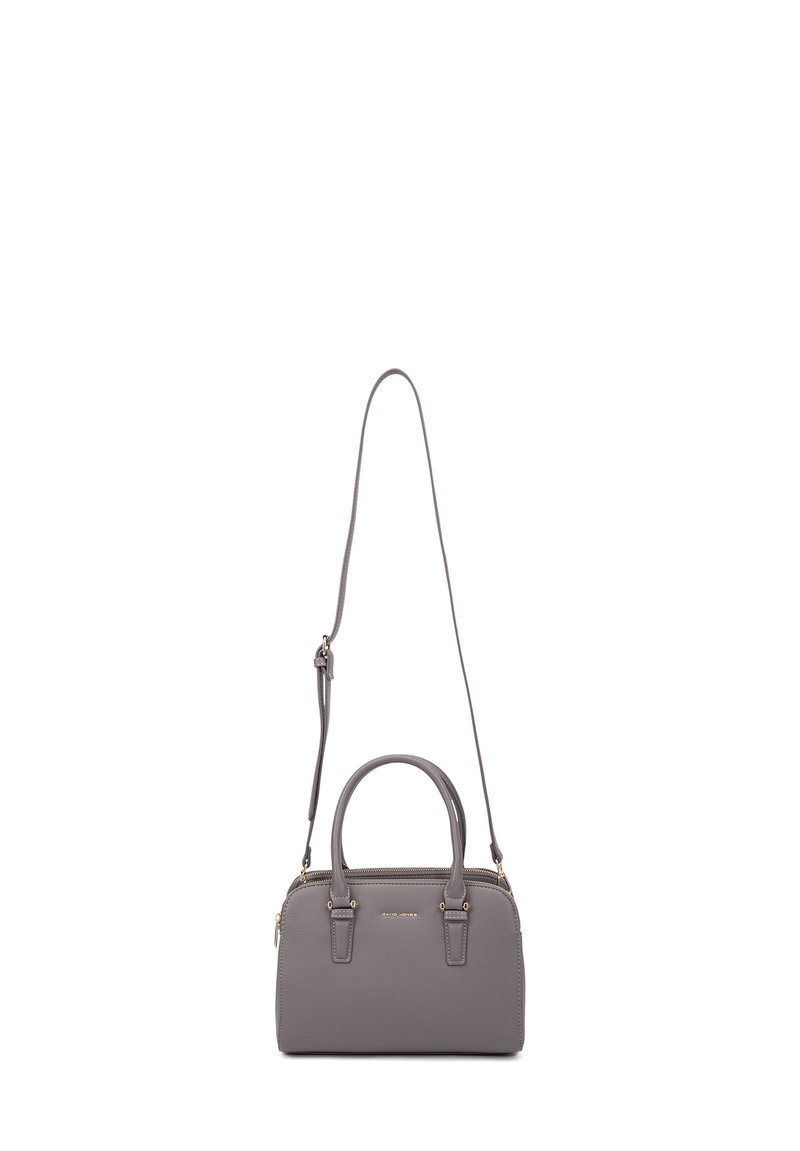 Sac à Main DAVID JONES Pour Femme - Couleur Gris/marron, Matière Extérieure PVC, Doublure Tissu - NEUF (vendu Comme Occasion)