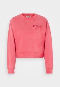 FRONT BACK ARTWORK SPRAYED LOOSE FIT - Sudadera - electric pink