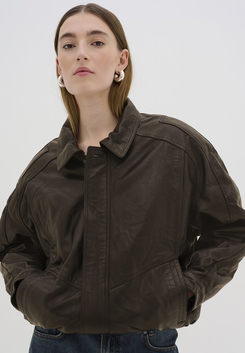 My Essential Wardrobe Usnjena jakna - delicioso