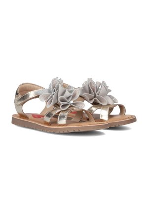 Shoesme PLATTE - Sandalen - gold metallic