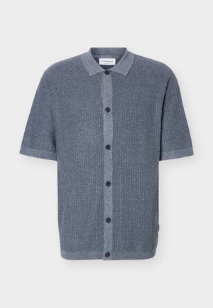 Lindbergh, POLO CARDIGAN - Chaqueta de punto - navy