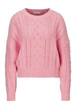 Strickpullover - light rose