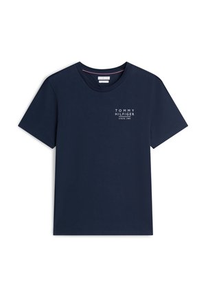 Tommy Hilfiger, AMERICANA BACK GRAPHIC REG TEE  AMERICANA CAPSULE - T-shirt imprimé - desert sky