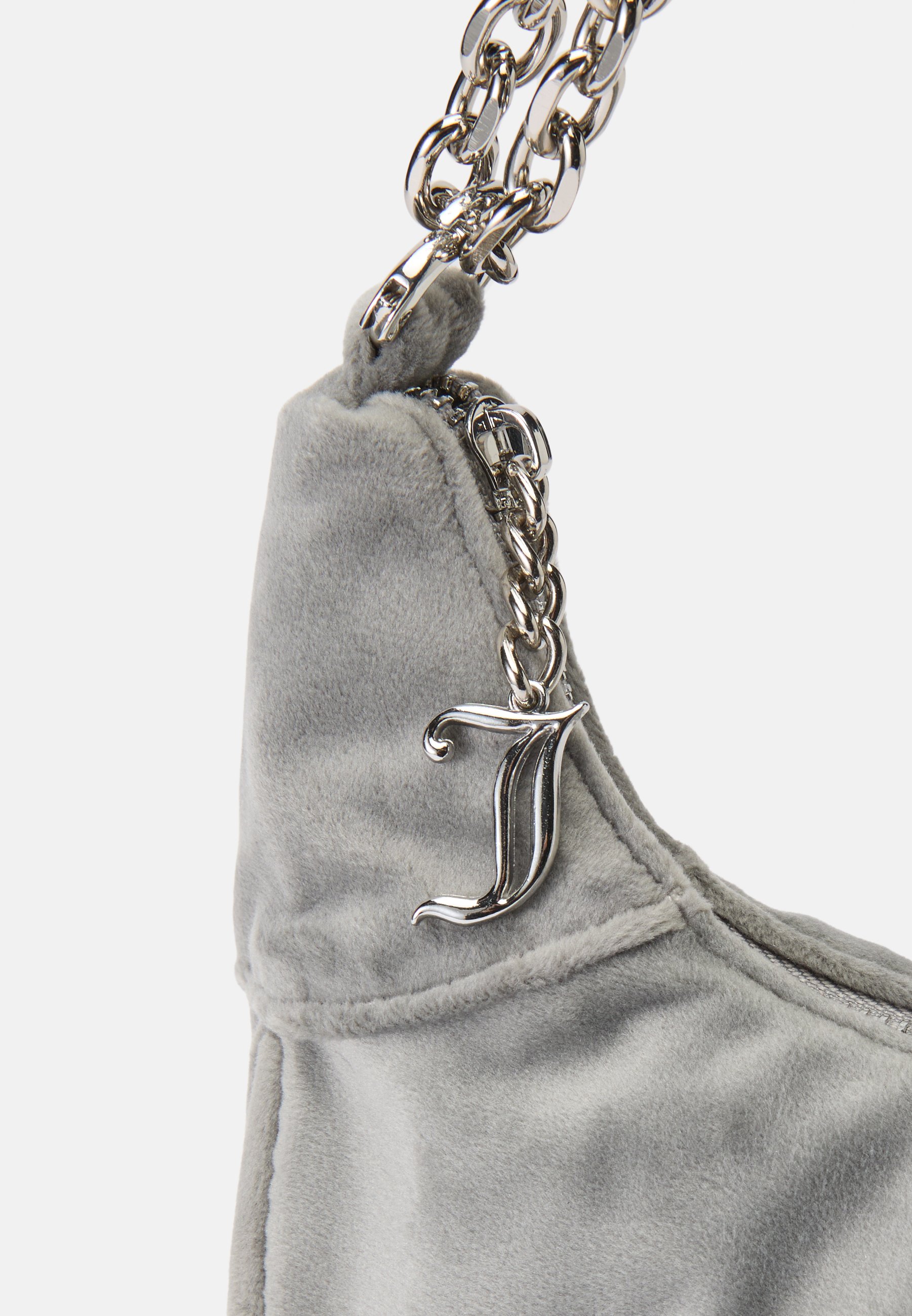 JUICY COUTURE グレーハンドバッグ Juicy Couture MEDIUM HOBO - Handbag - gray/grey - Zalando