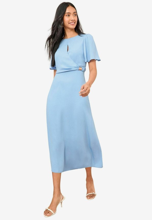 REGULAR FIT - TULIP SLEEVE FRONT TAILORED - Freizeitkleid