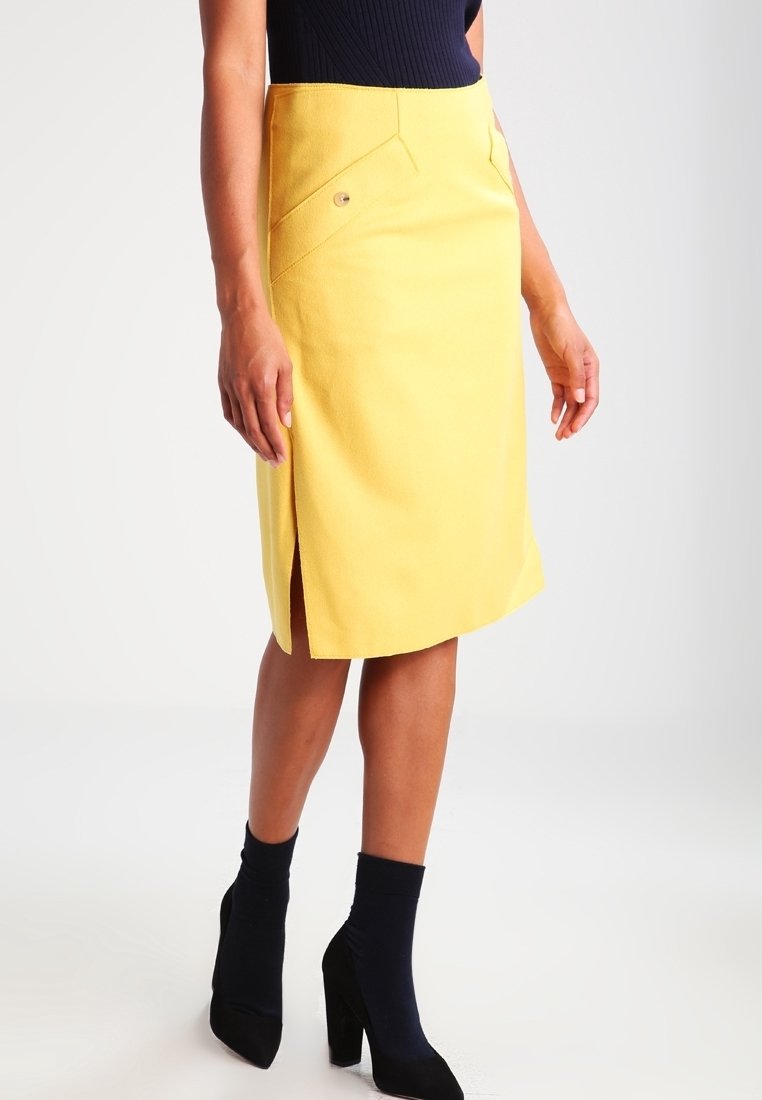 Marc O'Polo Jupe crayon - yellow