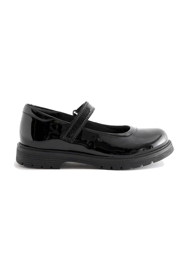 Next - SCHOOL CHUNKY MARY JANE SHOESFIT (F) - Obuća za bebe - black patent, Povećaj