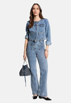 Morgan Giacca di jeans - stone