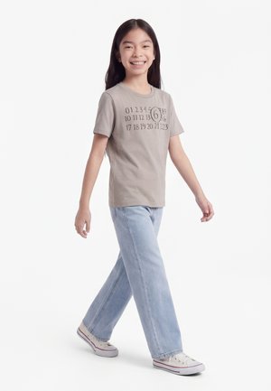 MM6 Maison Margiela UNISEX - Nyomott mintás póló - dove grey