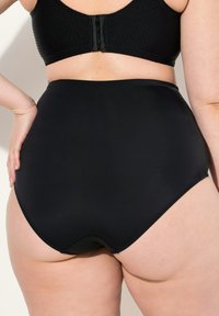 Ulla Popken HIGH WAIST JACQUARD INET - Intimo modellante - black
