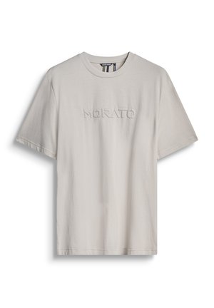 WITH EMBOSSED LOGO - T-shirt basic - white