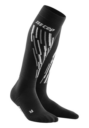 CEP SKI THESKI THERMO COMPRESSION - SPORTS SOCKS - Sports socks - black/anthracite