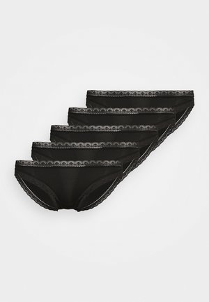 5 PACK - Slip - black