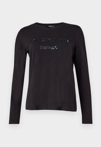 OPACO - Maglietta a manica lunga - nero