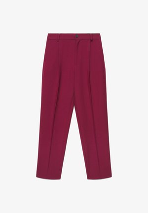 Calliope, PANTALONE LUNGO TINTA UNITA - Stoffhose - bordeaux
