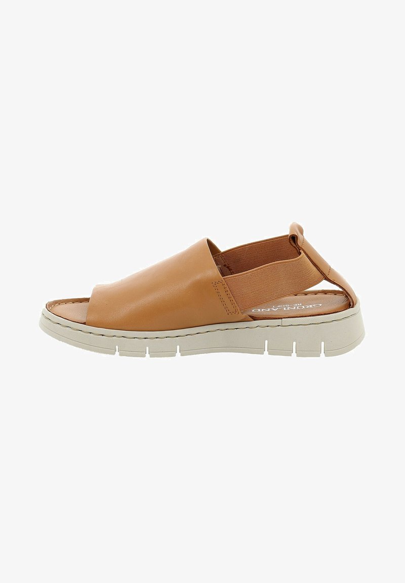 Grünland GITA - Sandali con zeppa - terra