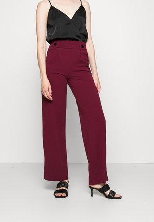 JDY Tall JDYGEGGO NEW LONG PANT - Παντελόνι - windsor wine