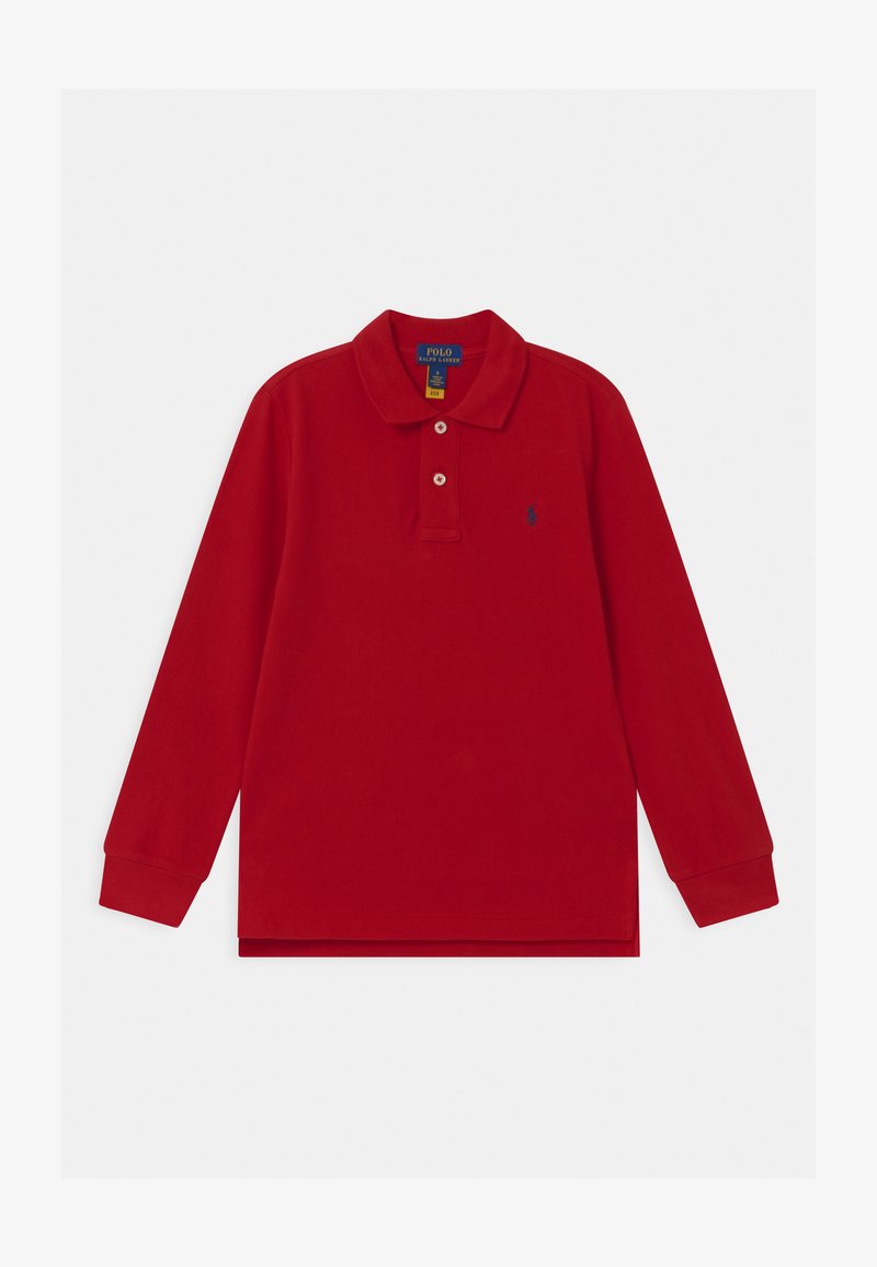 Polo Ralph Lauren COTTON LONG SLEEVE POLO SHIRT - Polo - red