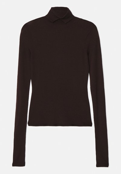 Tiger of Sweden AMINHA - Striktrøje - dark chokolate