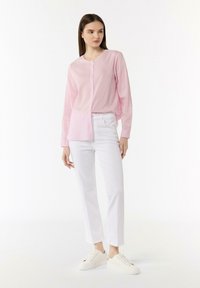 comma casual identity MIT TURN-UP-ÄRMEL - Bluse - rosa