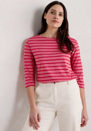 Seasalt Women's Sailor Shirt In Breton Dusty Rose