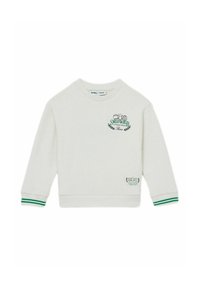 Reiss REISS SMILEYWORLD | REISS LOGO SWEATSHIRT UNISEX FIT - Felpa - white