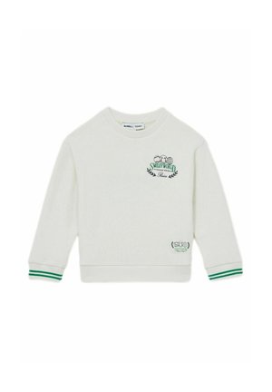Reiss REISS SMILEYWORLD | REISS LOGO SWEATSHIRT UNISEX FIT - Sweatshirt - white