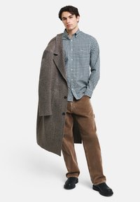 GANT REGULAR FIT SMALL CHECKED  - Camisa - blauw donkerblauw