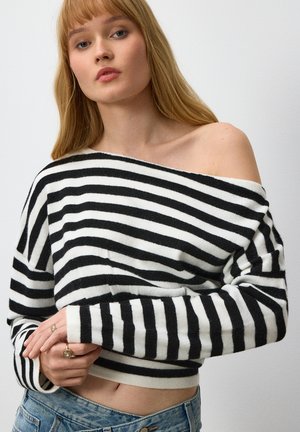 House, PULLOVER - Svetrík - stripes