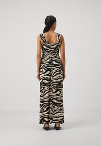 JDY STARR LIFE - Robe longue - tapioca/black