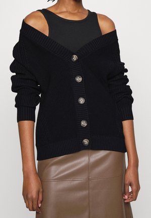 Strickjacke - black