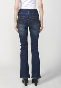 Koroshi FLARED - Traperice uskog kroja - azul osc   dark blue