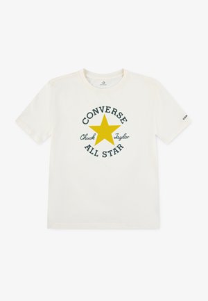 DISSECTED CHUCK PATCH SS - T-shirt imprimé - egret/sunny angle