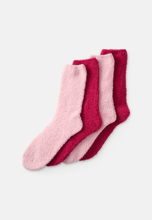 WOMEN COSY SOCKS 4 PACK - Sokken - dusty rose