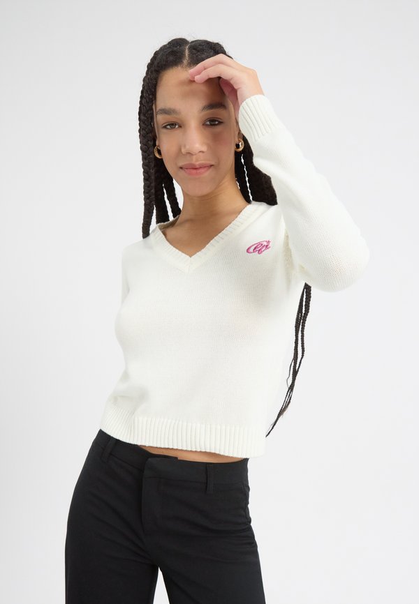 Strickpullover - cloud dancer