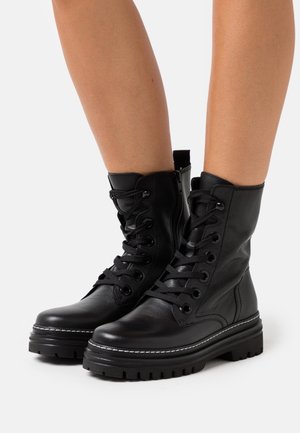 Gabor, Bottines à lacets - black