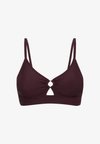 BRALETTE-TOP - Πάνω μέρος μπικίνι - aubergine