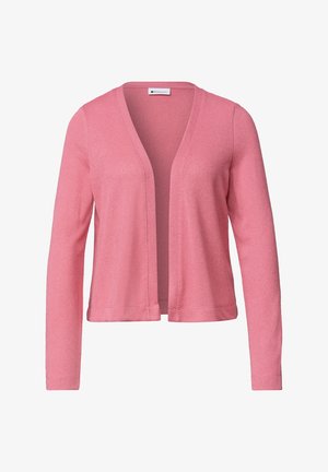Street One, LONG-SLEEVE JACKET IN A KNIT LOOK - Cardigan - blush berry