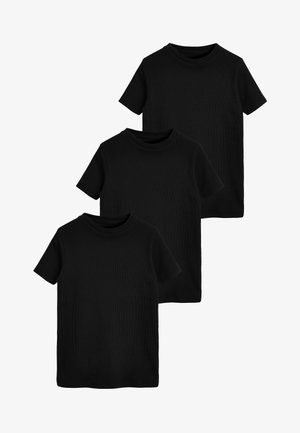 3 PACK GOTS - Camiseta básica - black