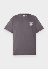 TENNIS CLUB TEE UNISEX - Camiseta estampada - grey strata