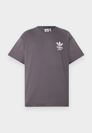 TENNIS CLUB TEE UNISEX - T-shirts med print - grey strata