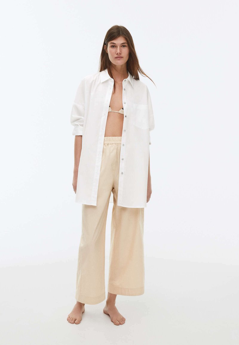 Damen Hemdblusen | OYSHO Hemdbluse white/weiß - IY93886 Damen Hemdblusen | OYSHO Hemdbluse white/weiß - IY93886