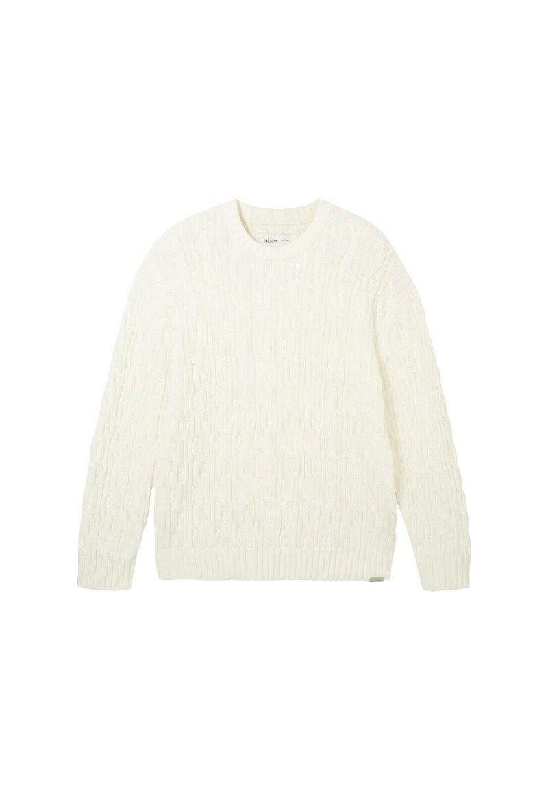 Tom Tailor Denim Trui wit Tom Tailor Denim Trui wit