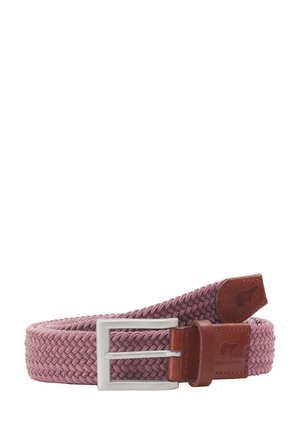 Ceinture tressée - dusty pink