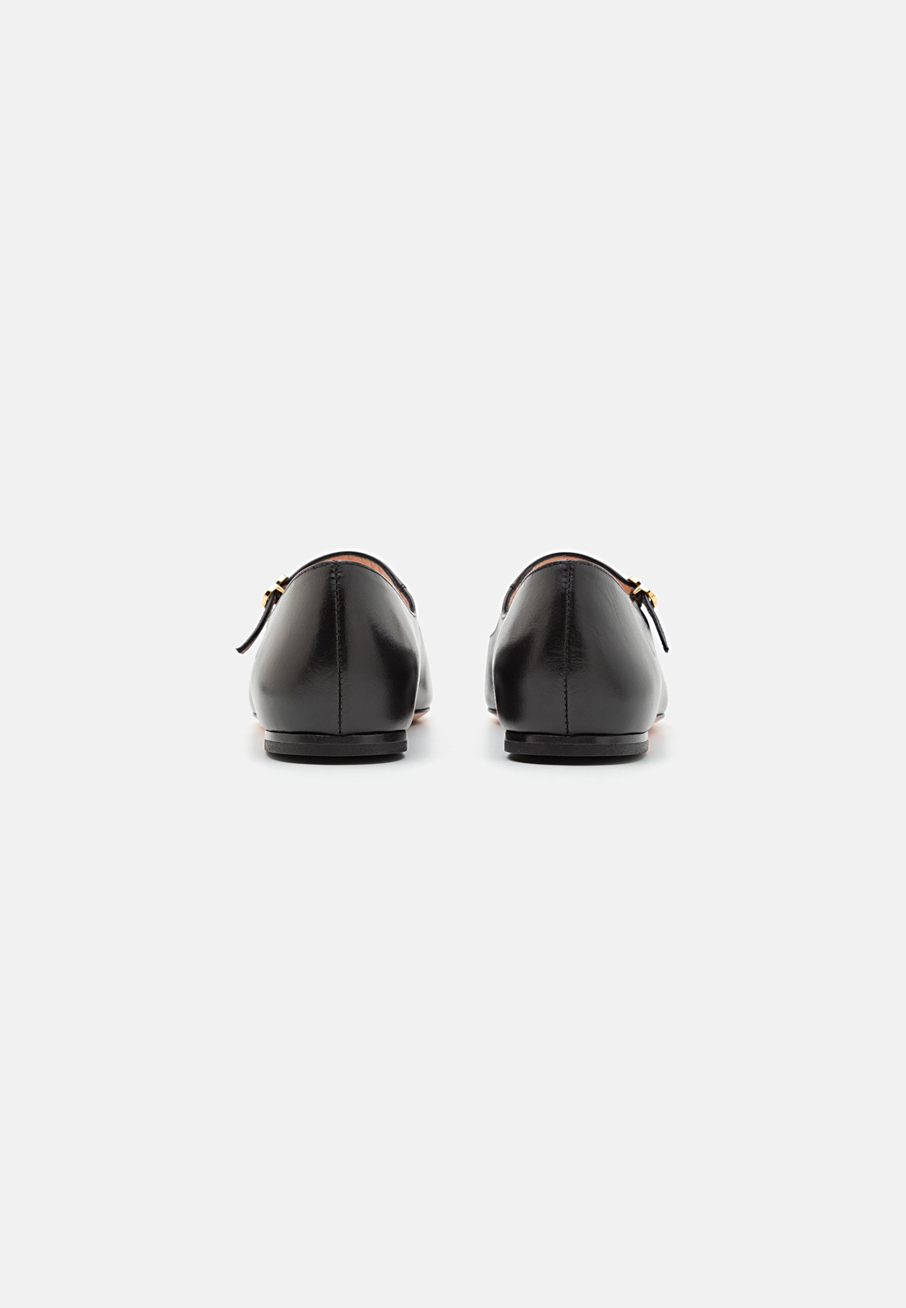 Bally BANYA - Ankle strap ballet pumps - black - Zalando.co.uk