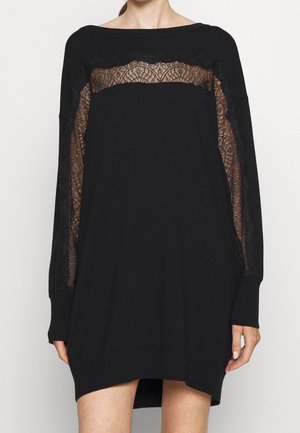 Gebreide jurk - black