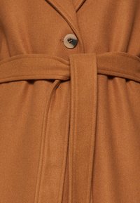 VILA VIPOKO LONG BELT COAT - Κλασικό παλτό - toasted coconut
