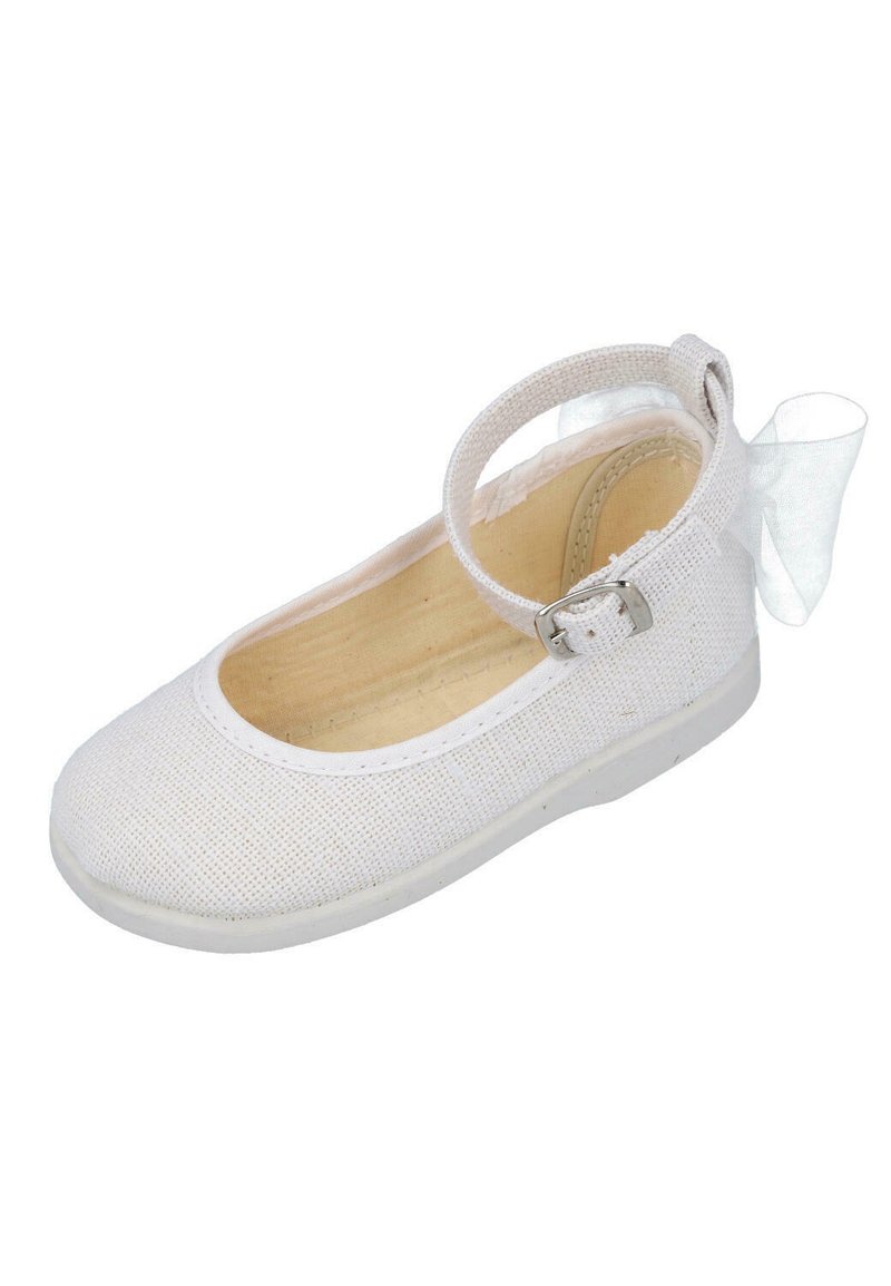 Kids MERCEDITAS Bailarinas con hebilla - blanco -
